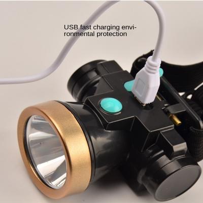 Charging Night Fishing Head Lamp Head-mounted Lightweight Headlight Bicycle LED Strong Light Work Headlamp Outdoor Lighting