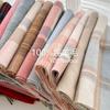 100% Pure Wool Scarf Female Winter Warm Cashmere Shawl Checkerboard Couple Accessory Outdoor Wrap Windproof Scarf