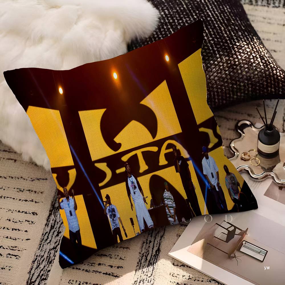 W-Wu-T-Tang C-Clan Group Cushion Cover Decorative Pillow Sofa Home Decor Case Pillow Cases