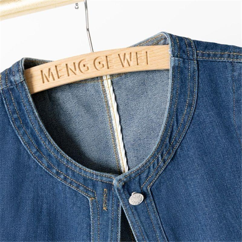 Jeansweste Damen Frühling Herbst Slim Jeans Weste Jacken Damen Casual Ärmellose Westen Cowboy Mantel Tops