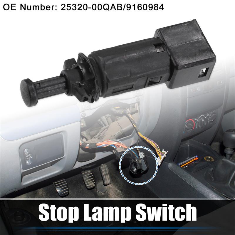 

Кнопка выключателя стоп-сигнала 7700414986 Для Dacia Для Nissan Для Opel Movano Для Renault Master Для Vauxhall 25320-00Qab 2532000Qab one size чёрный