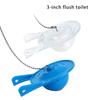 2Pcs Bathroom Drain Tank Water Saver Home Seal Tank Flapping Cover 3inch Universals Toilet Stoppers Flapper Enduring