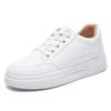White Shoes Women's Spring New Women's Tennis Shoesstudent Round Toe High Heels Women's Shoes Sports and Casual Shoes