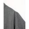 Men's Short Sleeved Stand Up Collar Top Pullover Cardigan