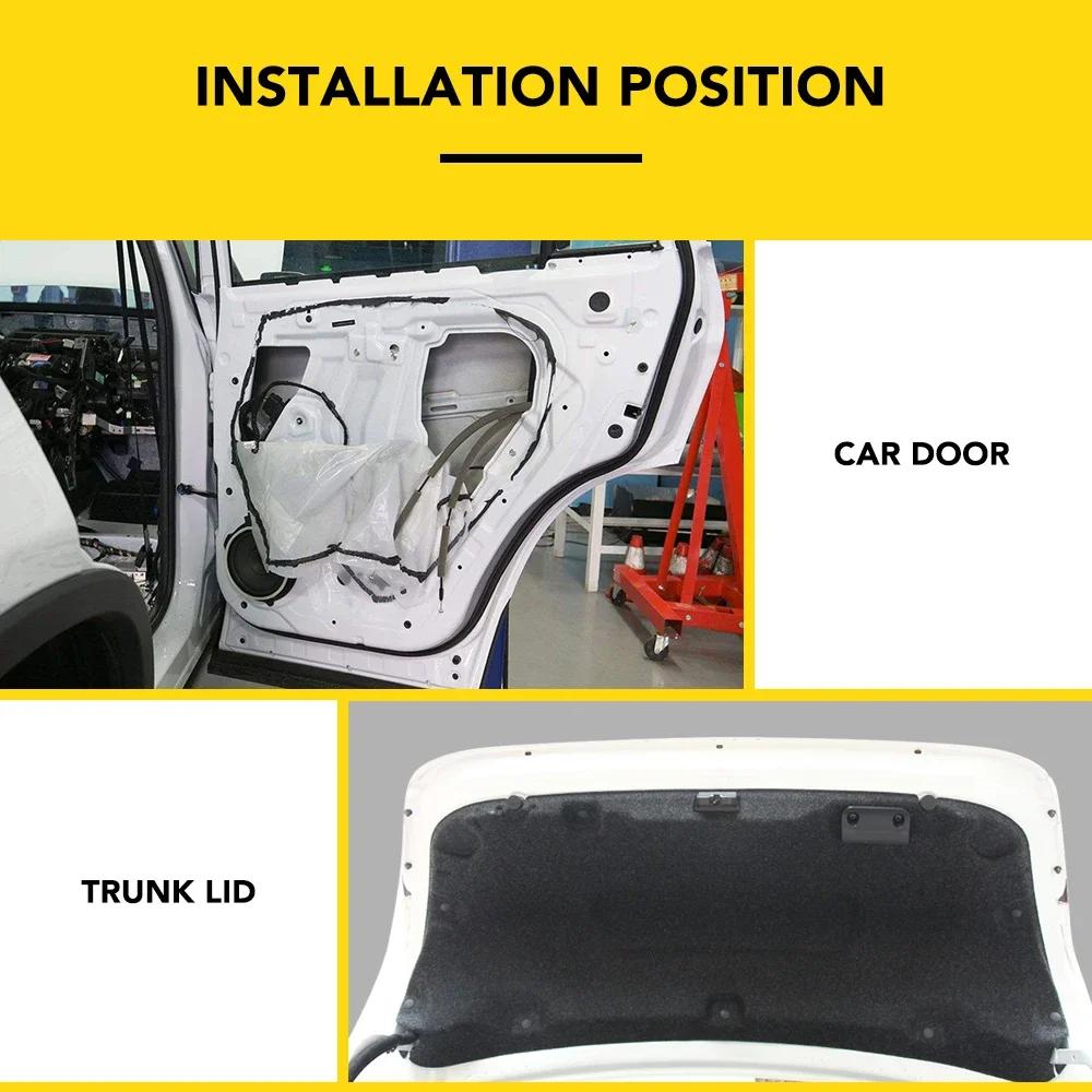 100/200 Pcs Plastic Car Door Panel Fastener Clips White Auto Bumper Fender Fastener Retainer Clips Rivet Bumper Clips