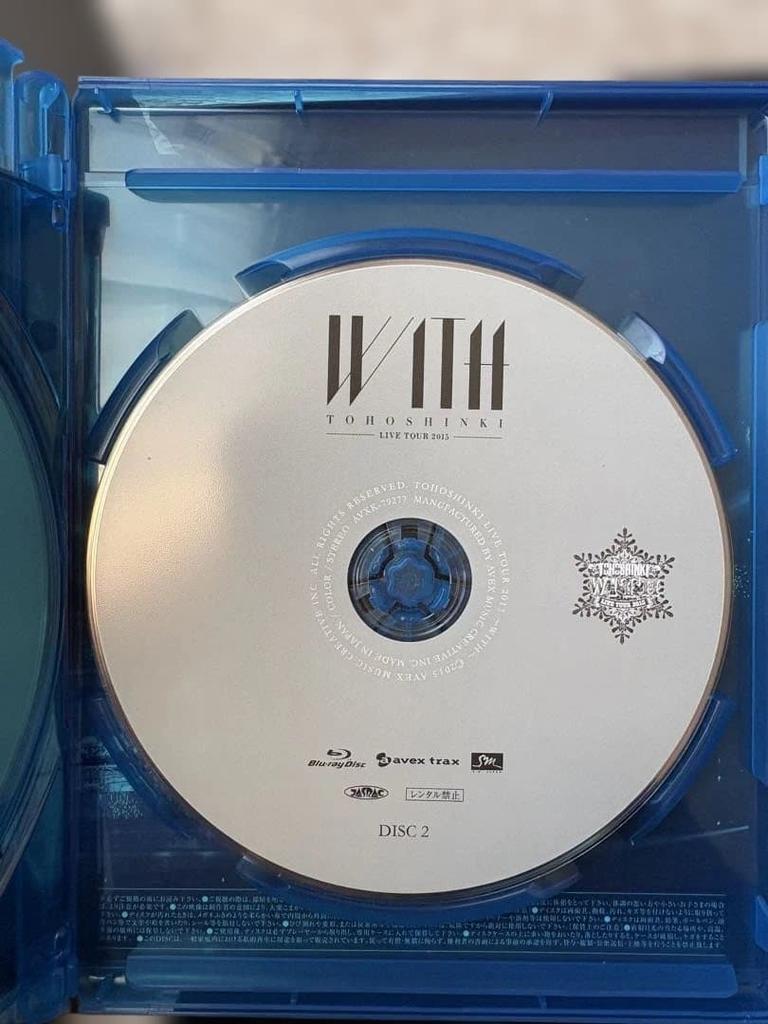 [USED] TVXQ WITH LIVE DVD Blu-ray