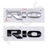 1 Pezzo Adesivo Auto 3D in ABS RIO Emblema Logo Bagagliaio Posteriore Decalcomania Auto Decorazione Carrozzeria Distintivo Decorazione Accessori