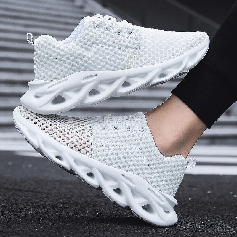 Mesh-Obermaterial Herren Freizeitsneaker Atmungsaktiv Laufen Herren Sportschuhe Bequemes Gehen Günstiger Ausverkaufsschuh im Angebot