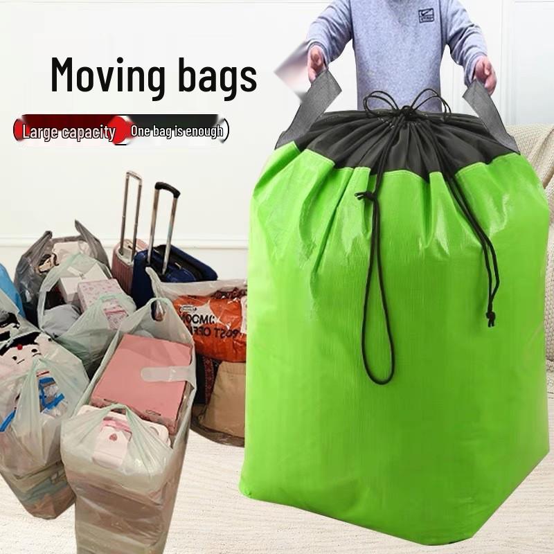 Large Capacity Drawstring Transit & Storage Bag for Moving and Luggage