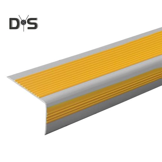 Protecție Antiderapantă pentru Marginea Treptei de 100CM, Profil L, Treaptă Scară, Autoadeziv, Protector Margine Scară, Impermeabil, Interior Exterior, Profil pentru Marginea Treptei