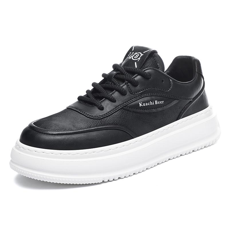 Men Casual Leather Luxury Vulcanized Shoes Flat Designer Antiskid Sneakers Autumn Brand Suede Shoes Comfortable Footwear2024 New