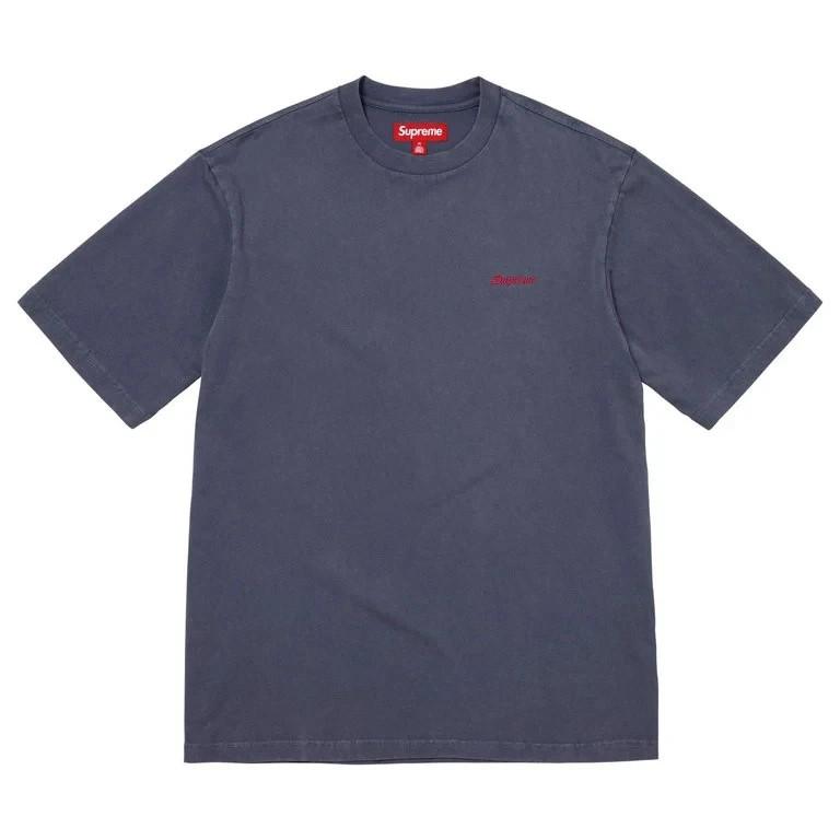 Supreme Washed S/S Top Navy M