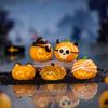 Halloween Dovleac Drăguț Figurine Miniaturale Rășină Artizanat Micro Peisaj Decor Acasă Interior Mașină Decorațiune Birou Cadouri de Sărbători