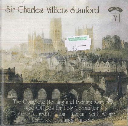 

CD DURHAM CATHEDRAL CHORAL KEITH WRIG Sir Charles Villiers Stanford Compl PRCD437 PRIORY UK Classical Used