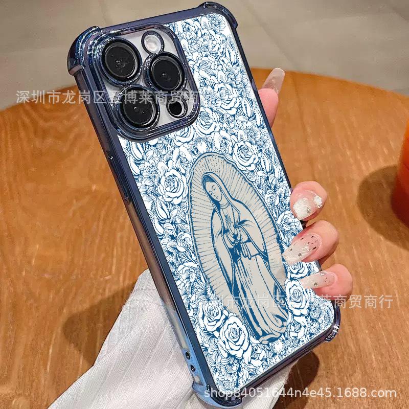 Full Screen Flower Suitable for Samsung S26 Mobile Phone Case S25ULTRA Anti-drop GalaxyS23 Protective Case NOTE20
