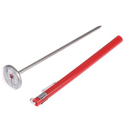 Cstainless Steel Soil Thermometer 127Mm Stem Shows 0-100 Degrees Celsius