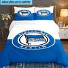 Hertha Bsc Berlin Crest 3PCS Bedding set,Ideal for 1pc Duvet Cover And 2pcs Pillowcases Perfect for Fan gift,Ideal for Bedroom, Dormitory