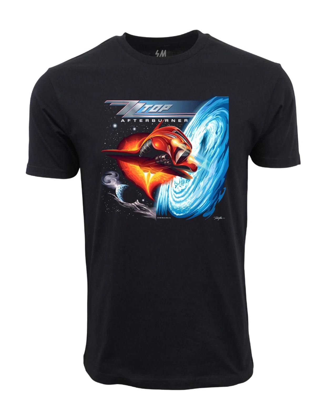 

Unisex Adult Casual Graphic ZZ top After Burner Graphic T shirt T-S... XXXL