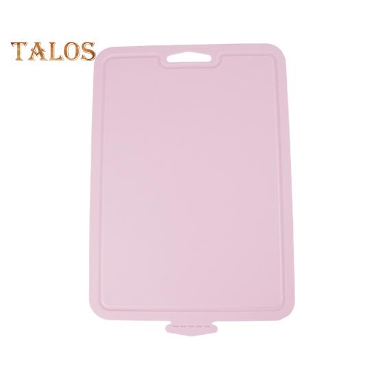 

Силиконовая разделочная доска, складной двусторонний нескользящий коврик для резки, пищевой без BPA, можно мыть в посудомоечной машине, кухонные инструменты для кемпинга розовый