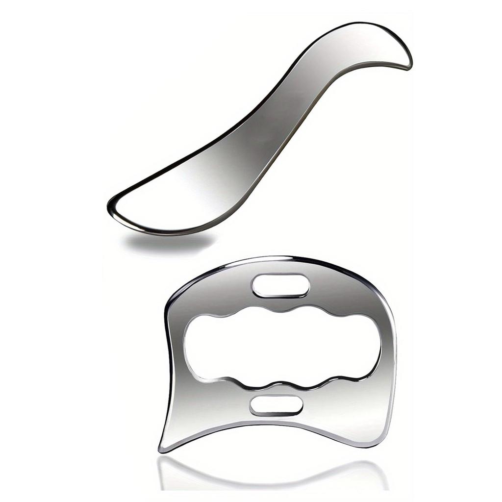 Gua Sha Tool Stainless Steel Muscle Full Body Skin Massage Tool Soft Tissue Myofascial Scraper Stuff Lymphatic Drainage Massager