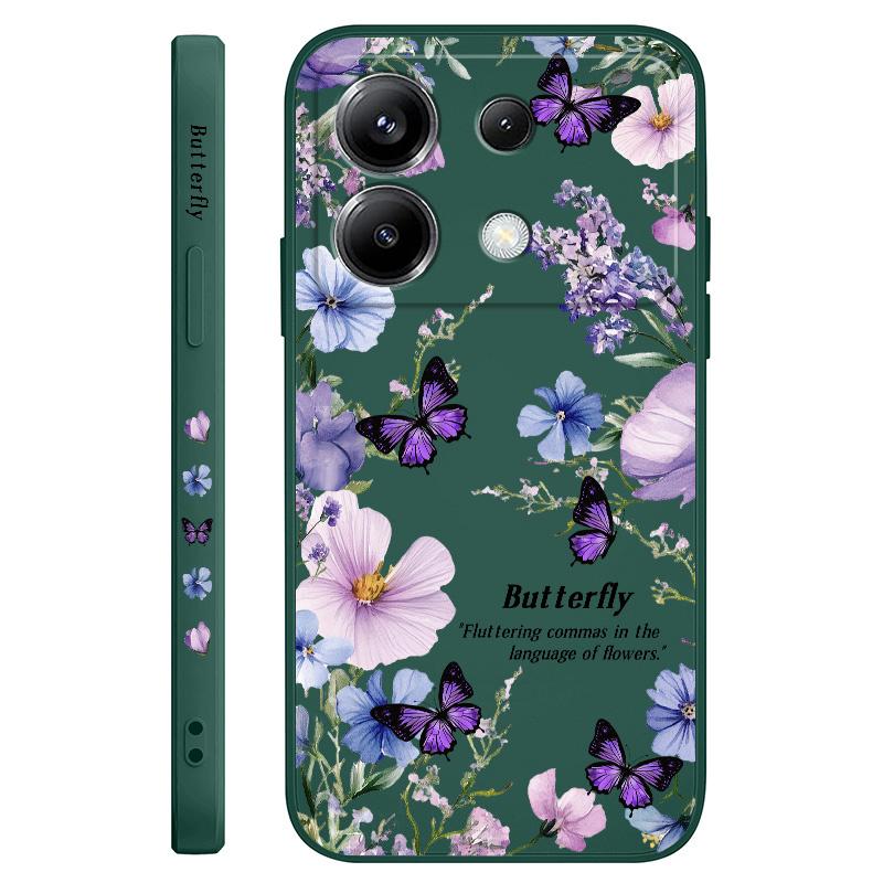 Butterfly Lovers Phone Case For Xiaomi Poco F7 X7 X6 F6 M6 M5 M5S F5 X5 F4 X4 M4 F3 M3 X3 Pro 4G 5G GT Silicone Cover