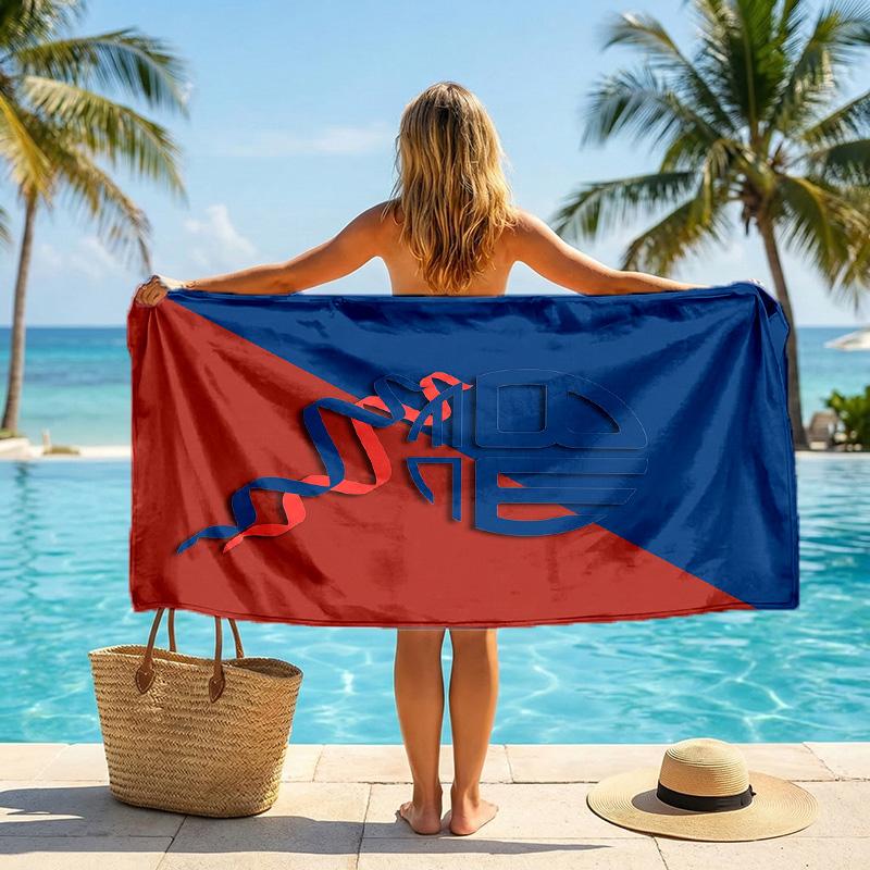 Bolton Wanderers FC Print Quick Dry Beach Towel Microfiber Absorbent Portable Travel Swimming Towel