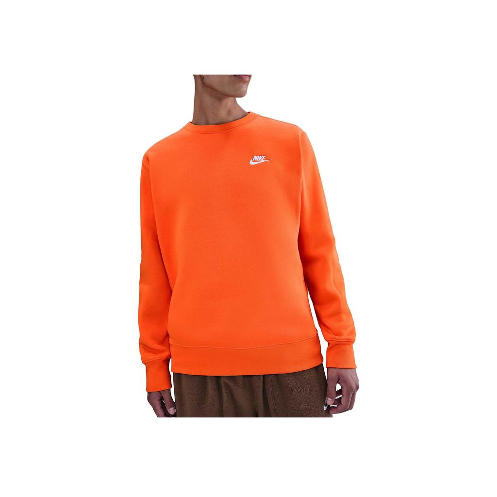 Nike Sportswear Club Solid Color Round Neck Simple Comfortable Sweatshirt Men sweatshirt BV2663-819