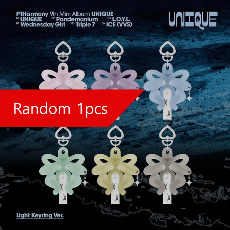 P1Harmony – 9th Mini Album UNIQUE Light Keyring Ver. (Limited Edition)