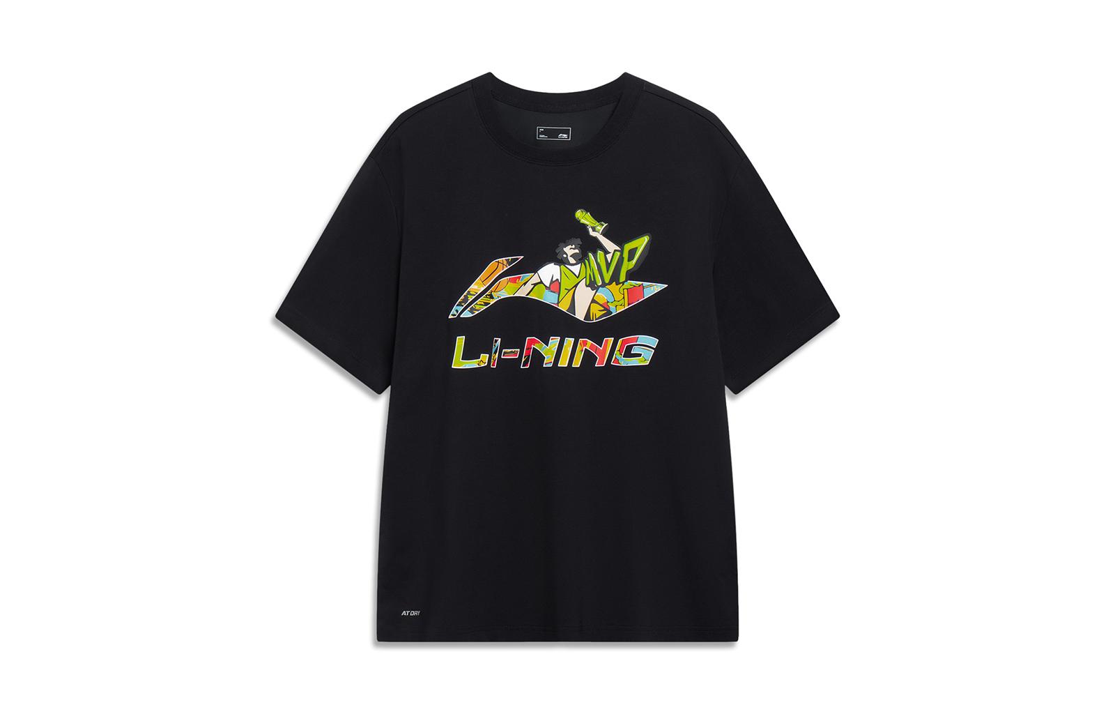 Мужская футболка Li Ning Sports Life Collection Черная AHST567-2 L