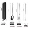 Abay 316 Stainless Steel Portable Cutlery Set with Storage Box