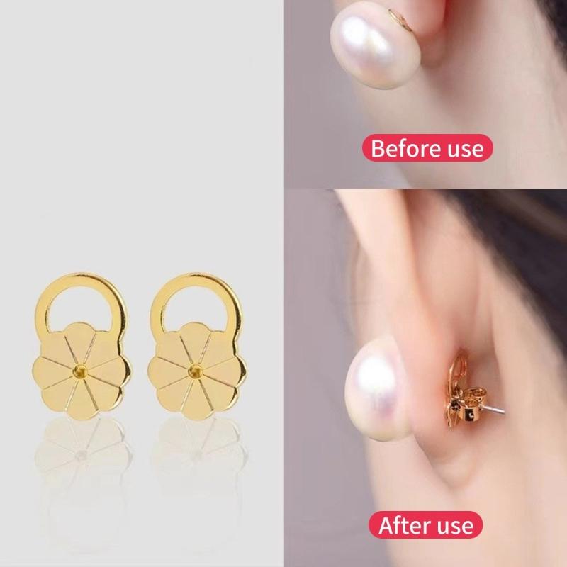 Coppers Earring Support Clip Sagging Proof Enhancer For Heavy Earrings Secure Invisible Lift Jewelry Accessories