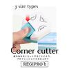 Regis Pro B Corner Cutter, 3 Sizes, 4mm, 5mm, 10mm Diameter, Blue