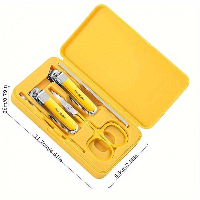 Nail Clipper Set Nail Clippers Home Miter Pedicure Tool Beauty Set Gift Nail Tool Set Ear Pick Spoon Set of 5