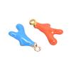 10Pcs Alloy Enamel Antler Shaped Charms Pendant Jewelry Making Craft Accessory