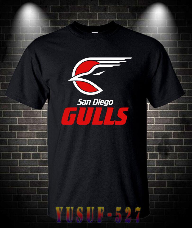 New San Diego Gulls logo american funny t shirt SIZE S-5XL Unisex T-Shirt S