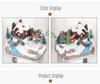 Musical Rotating Christmas Resin Snow Scene Ornament