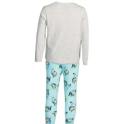 Bluey Childrens/Kids Characters Long Pajamas Set