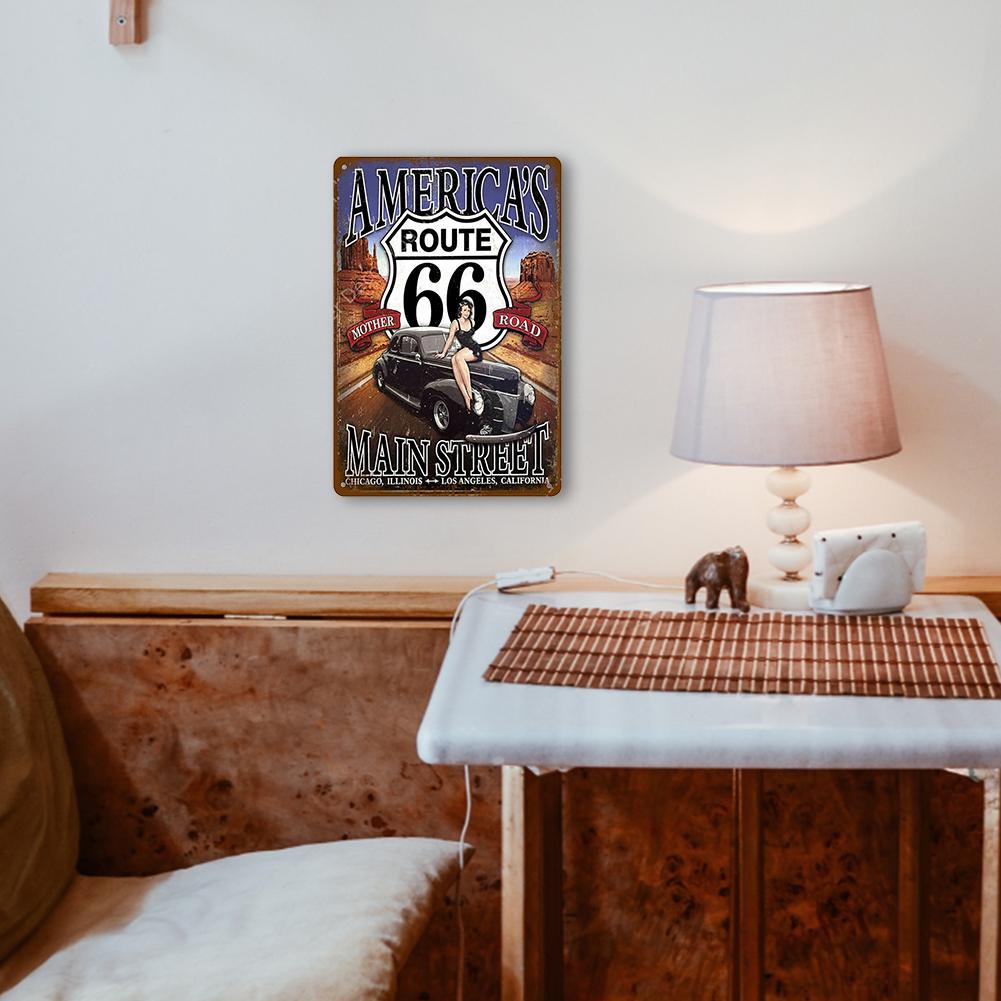 Tin Sign Vintage Retro Männerhöhle Bar Pub Schuppen Neuheit