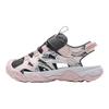 Li Ning Comfortable Versatile Shock Absorbing Breathable Low Top Kids Sandals Kids Sandals Pink YKEV030-4