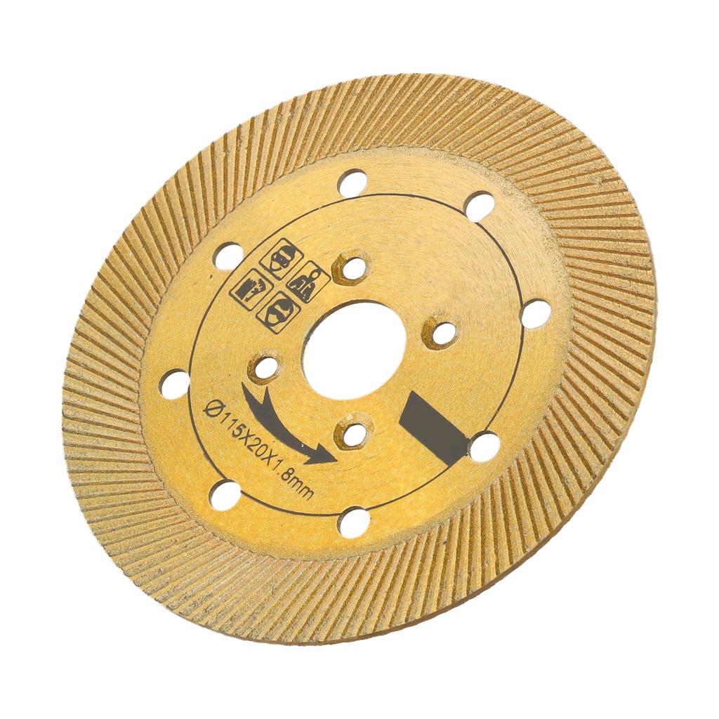Blade Cutting Disc 115mm Diameter Chip-free Cut For Cutting Granite For Grinding Porcelain Wet/dry Cutting 1 Pc