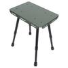 Camping Stool Folding Aluminum Alloy Oxford Cloth Lightweight 330.7lb Load Bearing Height   with Storage Bag Fishing Stool for Outdoor