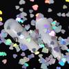 12 Grids/Box 5mm 3D Shiny Love Heart Sequins Manicure Paillettes Holographic Glitter Flakes for Epoxy Resin Mold Filling