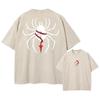 486. Washed Tee Manga X Hunter T Shirt Kurapika Graphic Print T-shirt Men Women Clothing Washed Cotton Tshirt Oversized Short Sleeve Tees Oversize