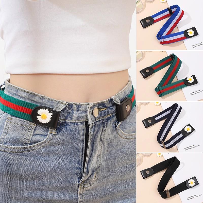 Elastic Adjustable Invisible Waist Belt for Jeans