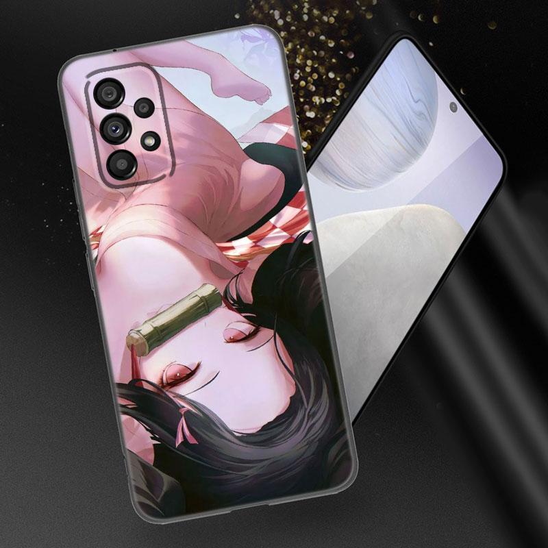 Anime Demon Slayer Phone Case For Samsung A04 A21 A30 A50 A52 S A13 A14 A22 A23 A32 A53 A73 5G A11 A12 A31 A33 A51 A70 A71 A72