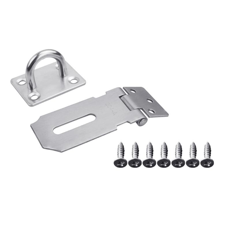 Convenient & Practical Door Lock Hasp Effective Padlocks Hasp Latches Door Lock Hasp Easy Installation for Added Safety 3 Inch