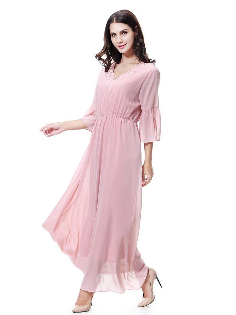 Blisko-wschodni i malezyjski damski długi szlafrok, TH925