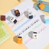 Cute Animals Cartoon Character Rolling Stamp DIY Creative Seal Graffiti Handbook Roller Decoration Stationery Journal Supplies