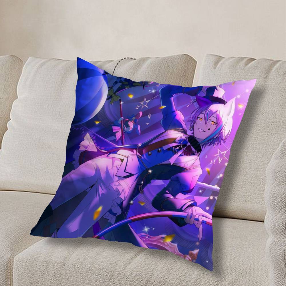 R-Rui Project Sekai Kamishiro  Pillow Case Sofa Living Room Bedroom Headboard Backrest Cushion Square Cushion Nap Time