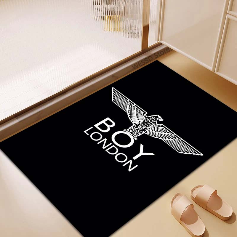 3D Eagle Logo Printed Rug — Suitable for Living Rooms, Bedrooms, Non-Slip Yoga Mats, and Outdoor Use; Ideal As A Birthday Gift